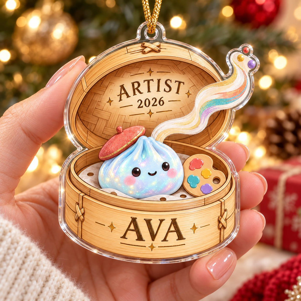 ornament 2026 3d